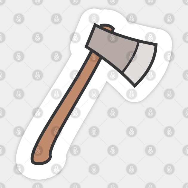 Axe Sticker by ShirtyLife